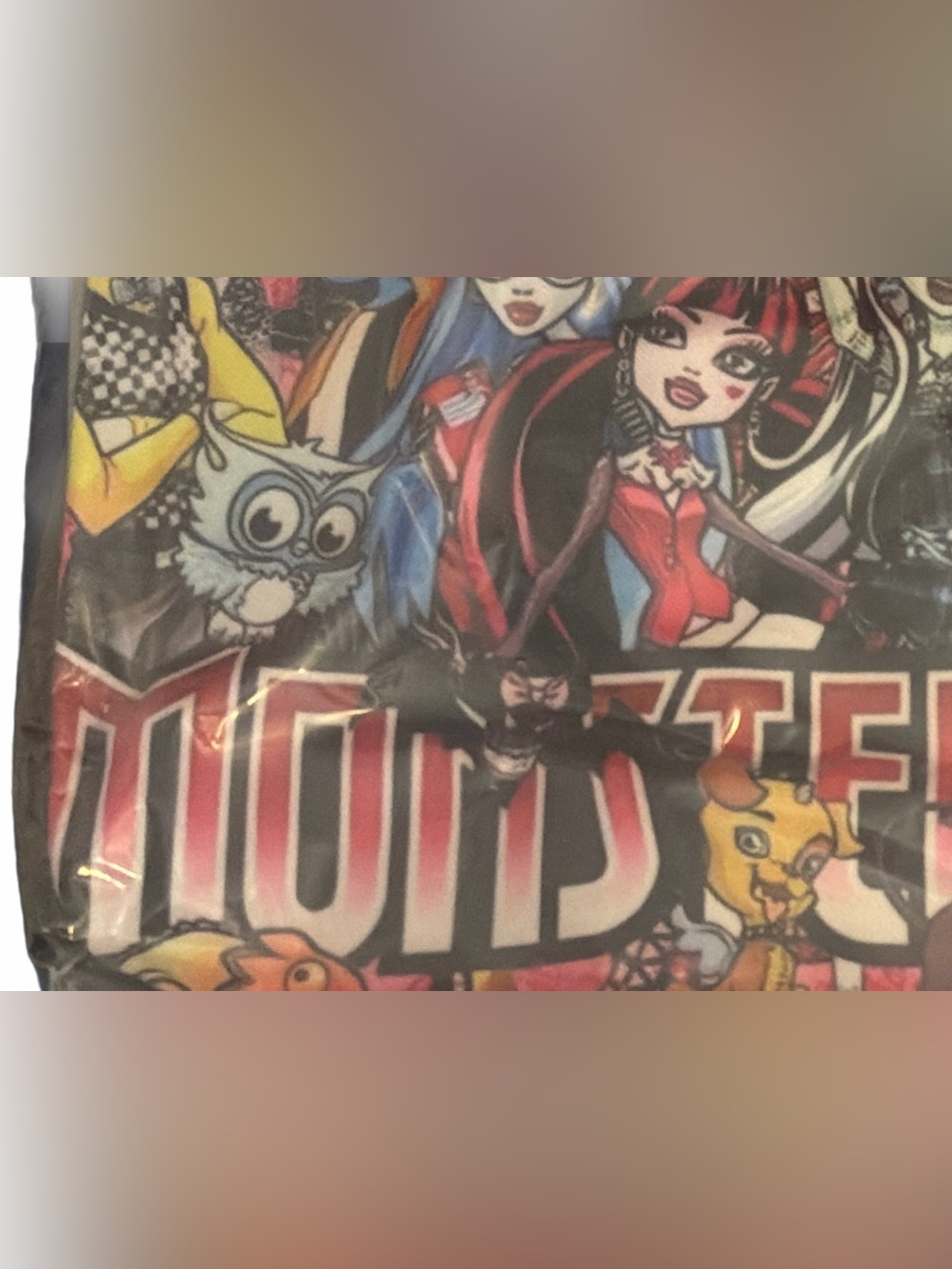 EWJHE Monsters High Backpack/Bookbag
Multi-Colored Character Collage, Unisex NWT - Picture 5 of 5